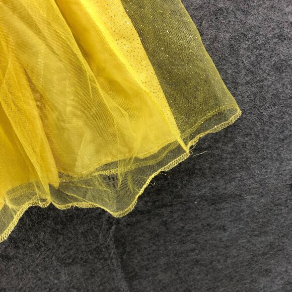 Disney Girls 4T 5T 6/6X Snow White Princess Dress Costume Tulle 4-6X - Picture 9 of 9